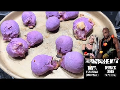 Pão de Queijo Rosa com Batata Doce